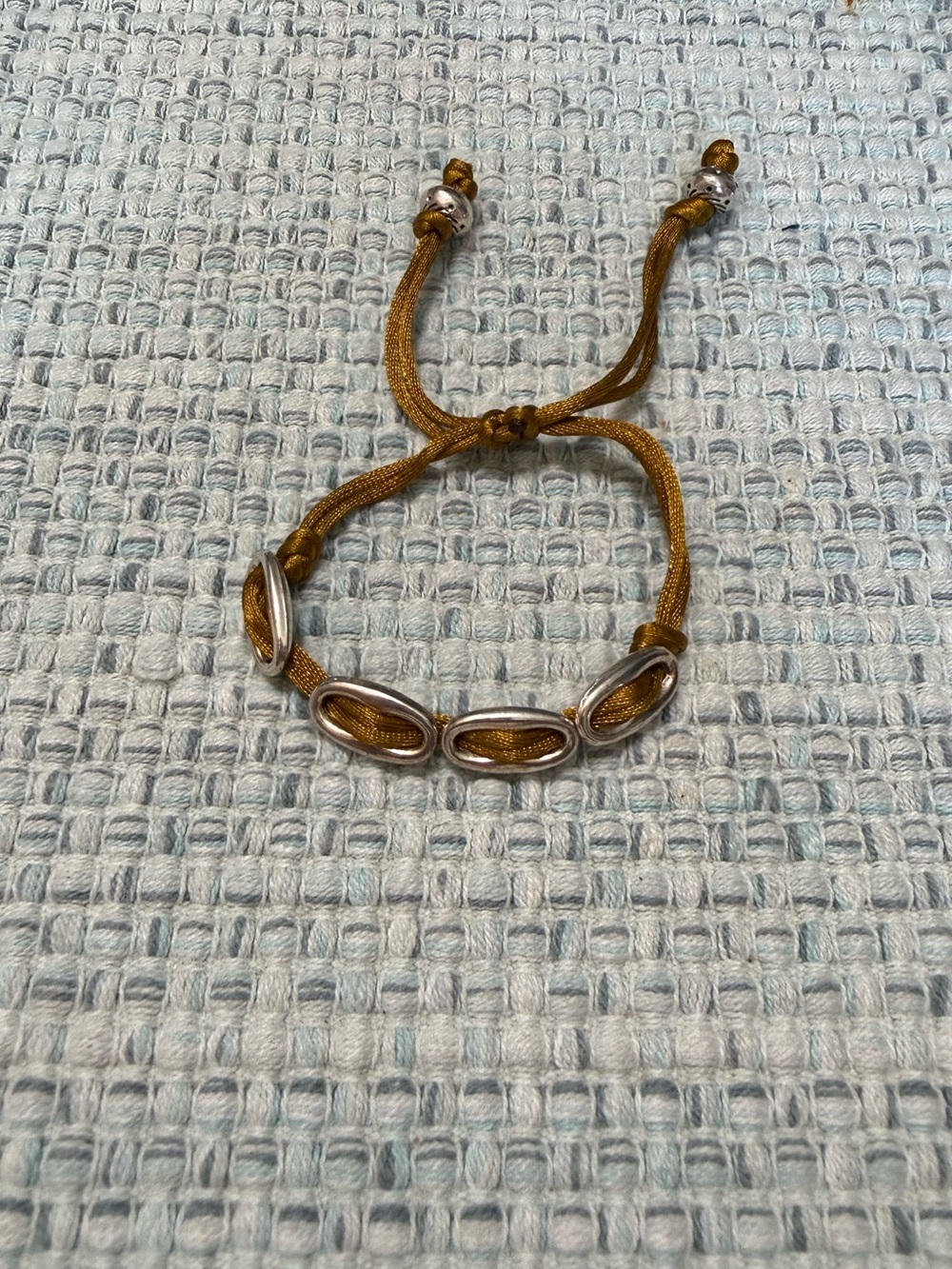 Gold-Tone Adjustable Cord Bracelet - Women Accessories